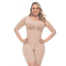 Cargar imagen en el visor de la galería, UPLADY 6235 | POST SURGERY FULL GUITAR SHAPED SHAPEWEAR WITH BUILT-IN BRA FOR WOMEN | POWERNET