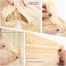 Cargar imagen en el visor de la galería, Fajas MYD 0768 Mid Thigh Slimming Body Shaper for Women / Powernet