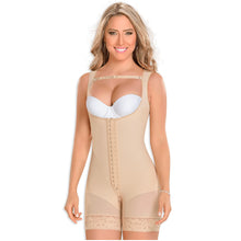 Cargar imagen en el visor de la galería, Fajas MYD 0065 Mid Thigh Bodysuit Shaper for Women / Powernet