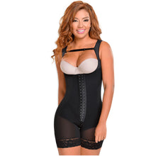 Cargar imagen en el visor de la galería, Fajas MYD 0065 Mid Thigh Bodysuit Shaper for Women / Powernet