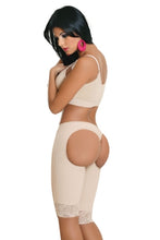 Cargar imagen en el visor de la galería, Fajas Salome 320 Mid-Leg Gluteus Enhancement with Open Holes/Final Sale – Fantasy Lingerie NYC
