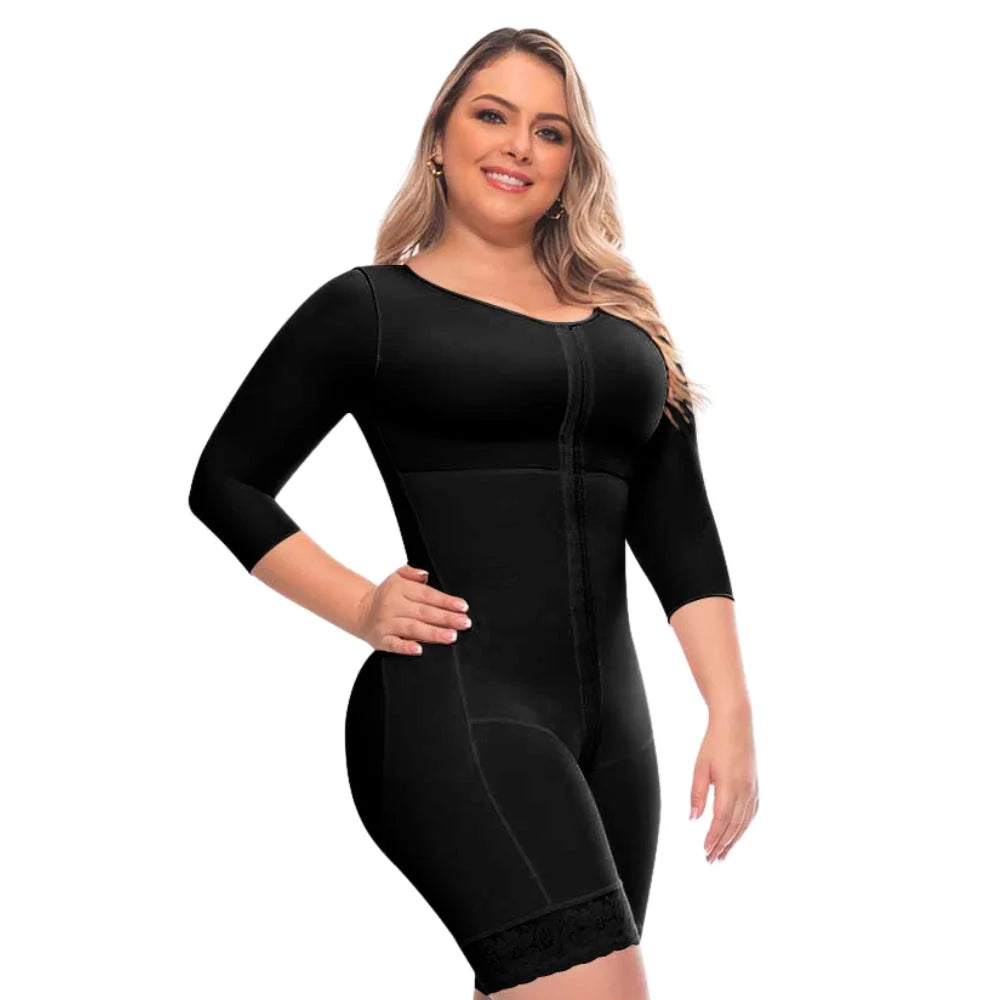 UPLADY 6235 | POST SURGERY FULL GUITAR SHAPED SHAPEWEAR WITH BUILT-IN BRA FOR WOMEN | POWERNET