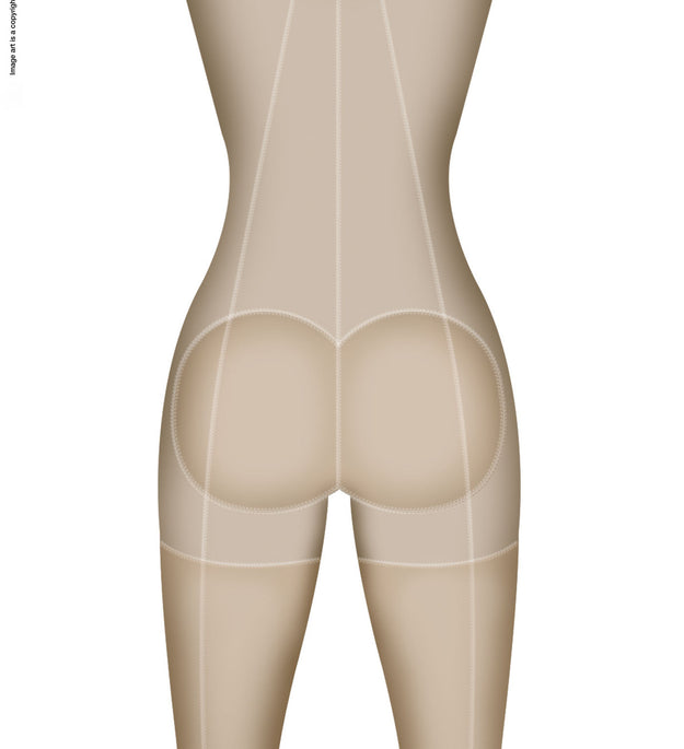 Post-surgical strapless girdle Salomé 0213