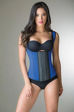 Cargar imagen en el visor de la galería, Faja chaleco en látex de colores Romanza Ref. 1021
