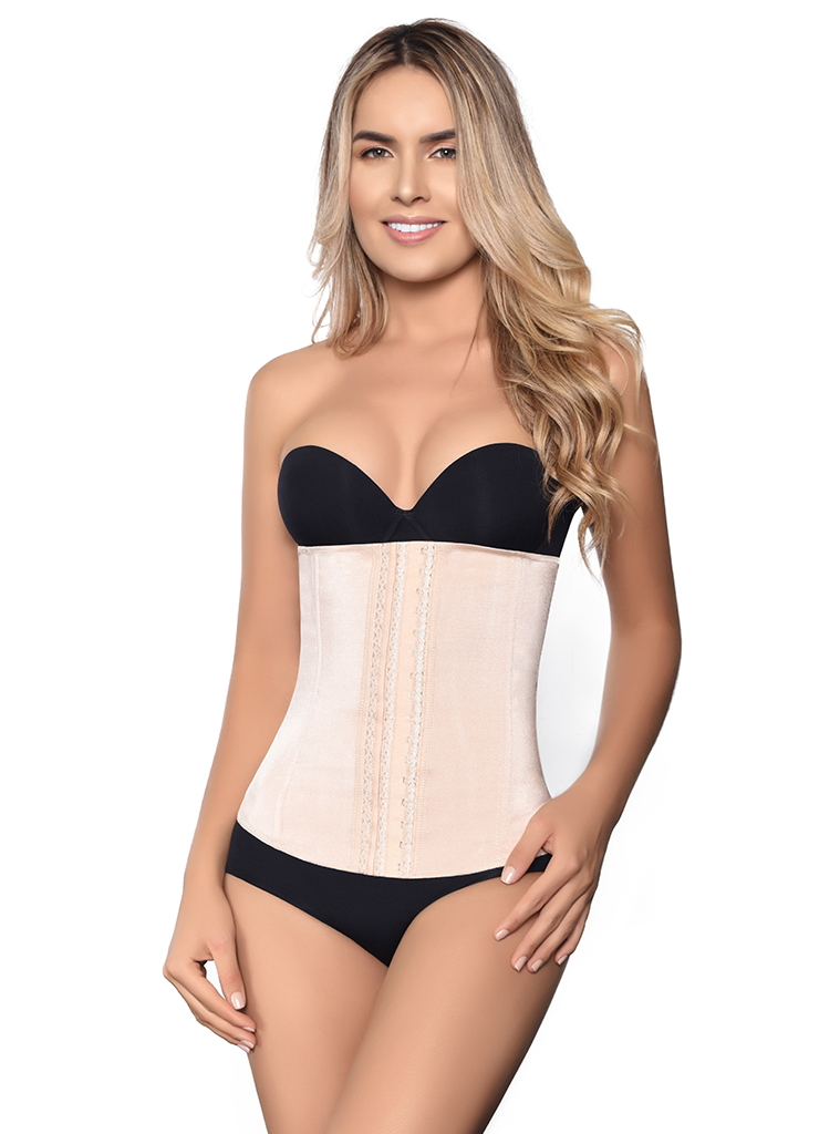 Faja chaleco control cintura Vedette Ref  5079 3 Filas de ganchos