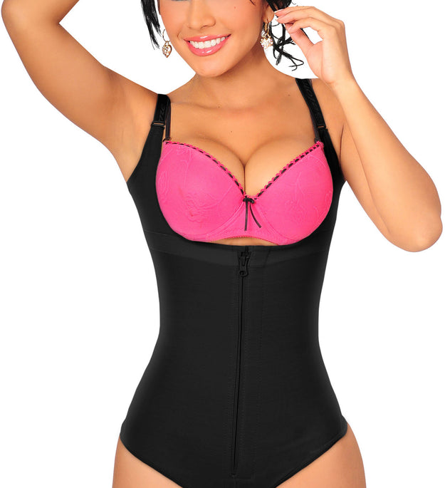 Salomé Body High back with Panty Lace 0413 - Salome Colombian Shapewear Body  Line - Productos de Colombia.com