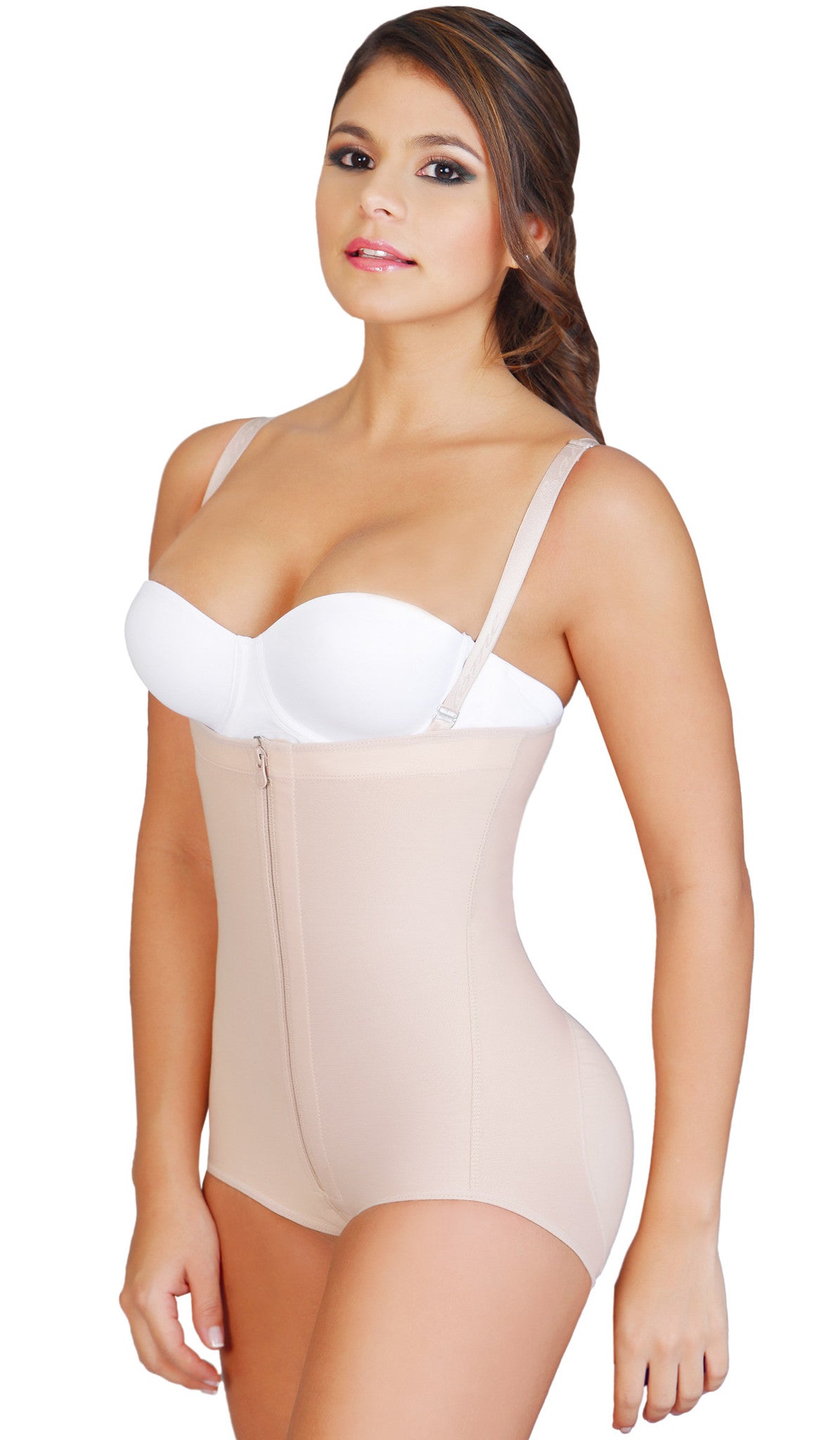 Strapless Low Back Slimming Bodysuit Faja. Smoothing Firm Control Body  Shaper at  Women's Clothing store