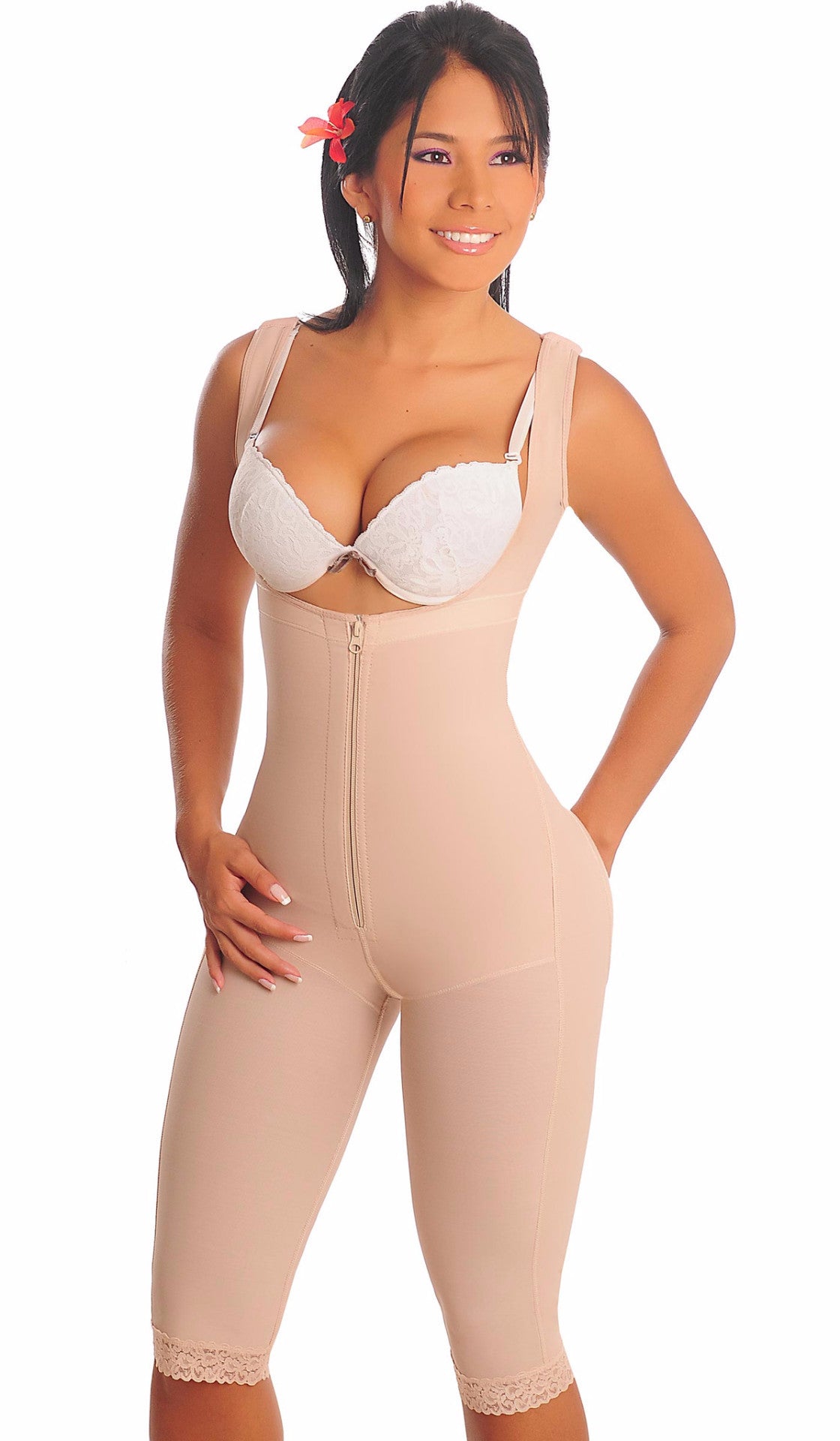 Short liposculpture girdle Salomé 0518