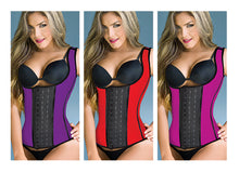 Cargar imagen en el visor de la galería, Faja chaleco en látex de colores Romanza Ref. 1021
