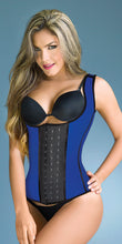 Cargar imagen en el visor de la galería, Faja chaleco en látex de colores Romanza Ref. 1021

