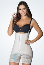 Cargar imagen en el visor de la galería, Faja corta strapless con Broches Piel de Ángel 063

