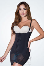 Cargar imagen en el visor de la galería, Faja corta strapless con Broches Piel de Ángel 063
