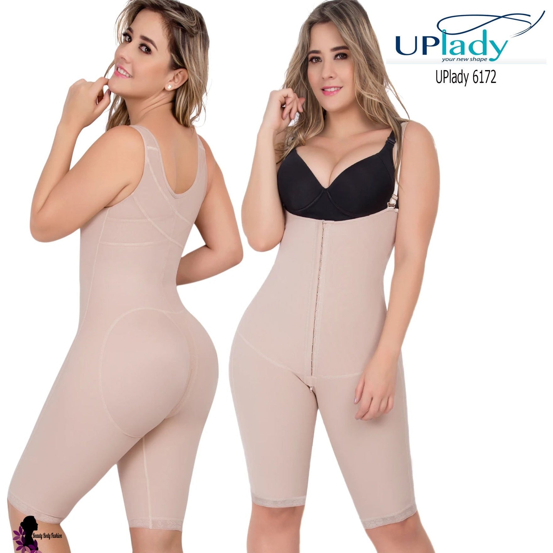 Knee-length girdle breast free Up Lady Ref. 6172